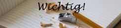 Wichtiger Termin