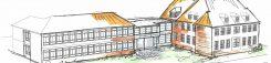 Umbau der Schule im Sommer 2020